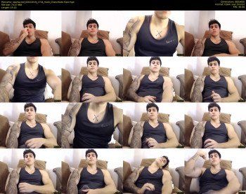 spartacozz — 16 minute Chaturbate male cam show recording, 480p, Feb 2, 2019