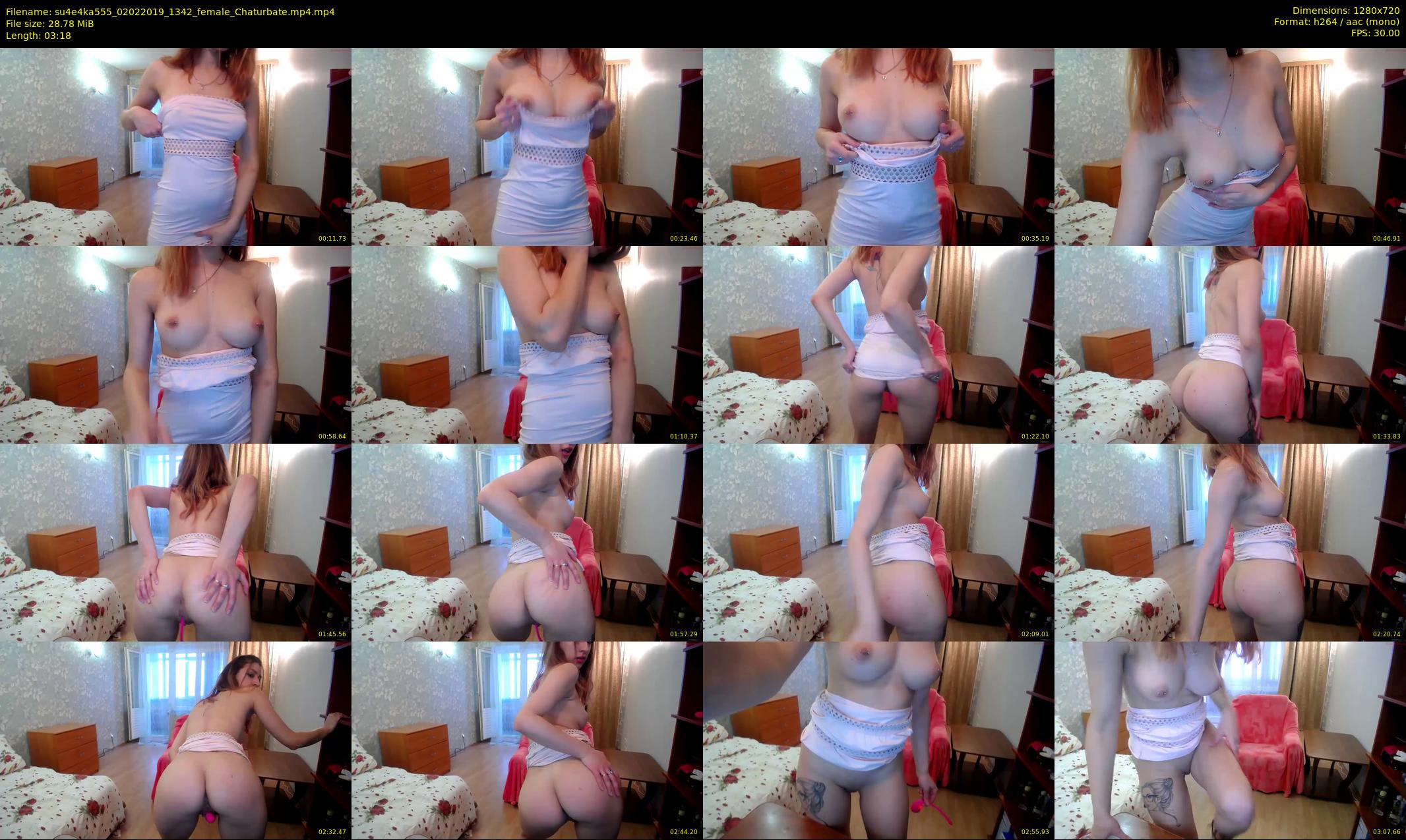 su4e4ka555 — 4 minute Chaturbate female cam show recording, 720p, Feb 2, 2019