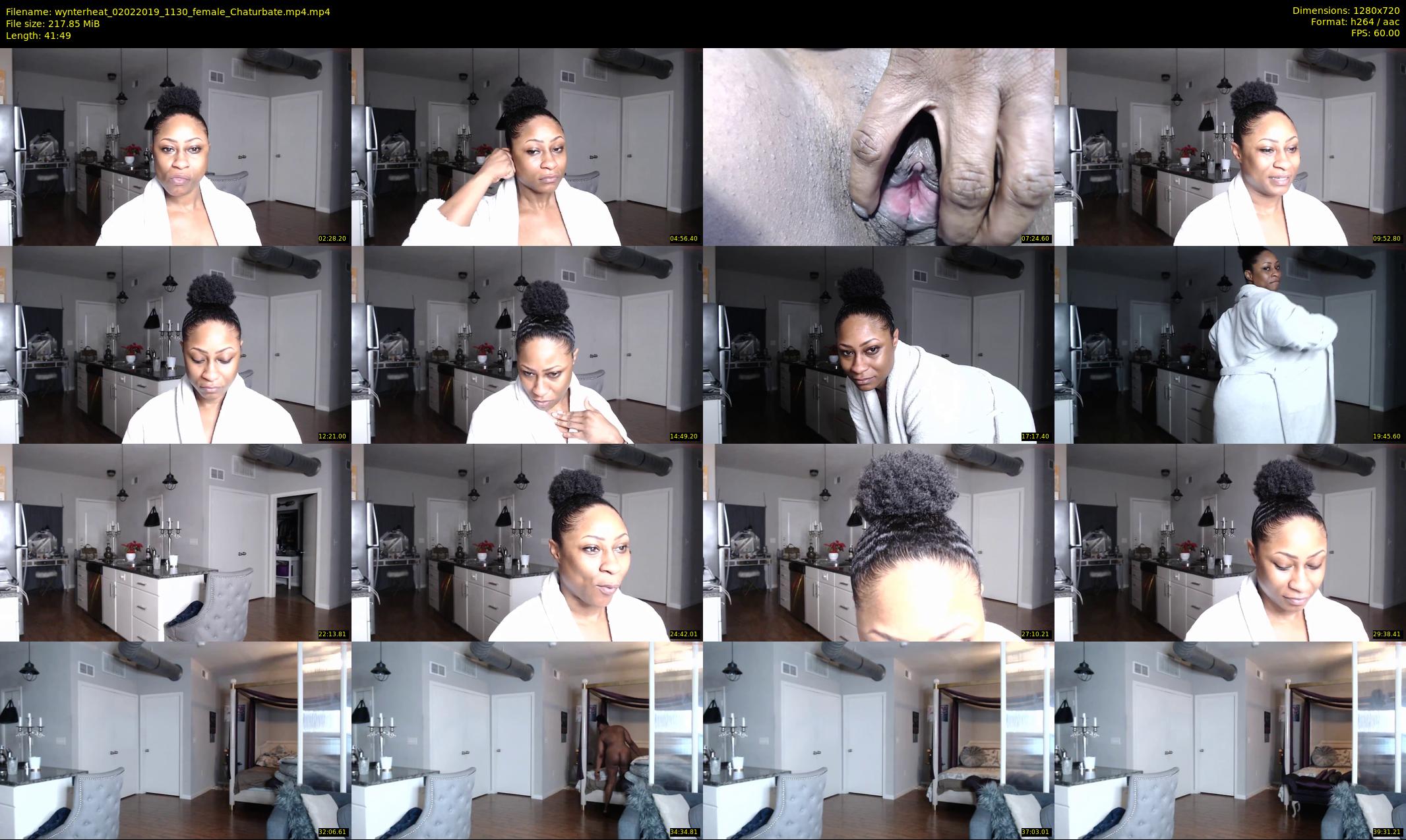 wynterheat — 42 minute Chaturbate female cam show recording, 720p, Feb 2, 2019