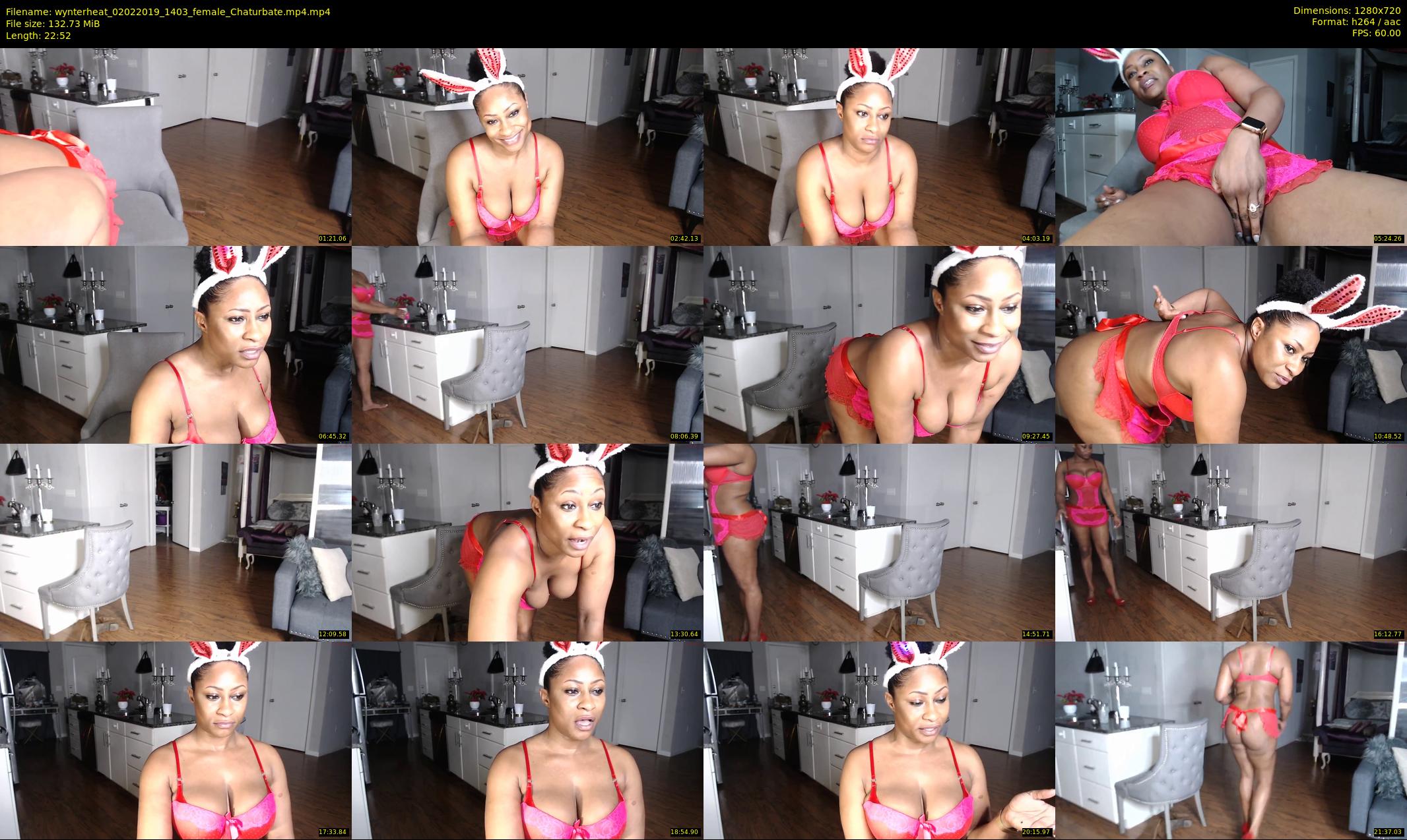 wynterheat — 23 minute Chaturbate female cam show recording, 720p, Feb 2, 2019