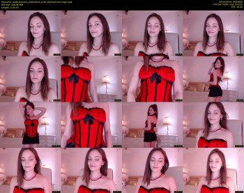 AddictiveLara — 124 minute MyFreeCams cam show recording, 480p, Feb 3, 2019