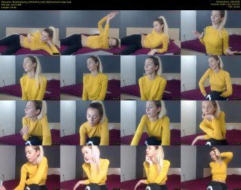 BlueEyesLexy — 20 minute MyFreeCams cam show recording, SD, Feb 3, 2019