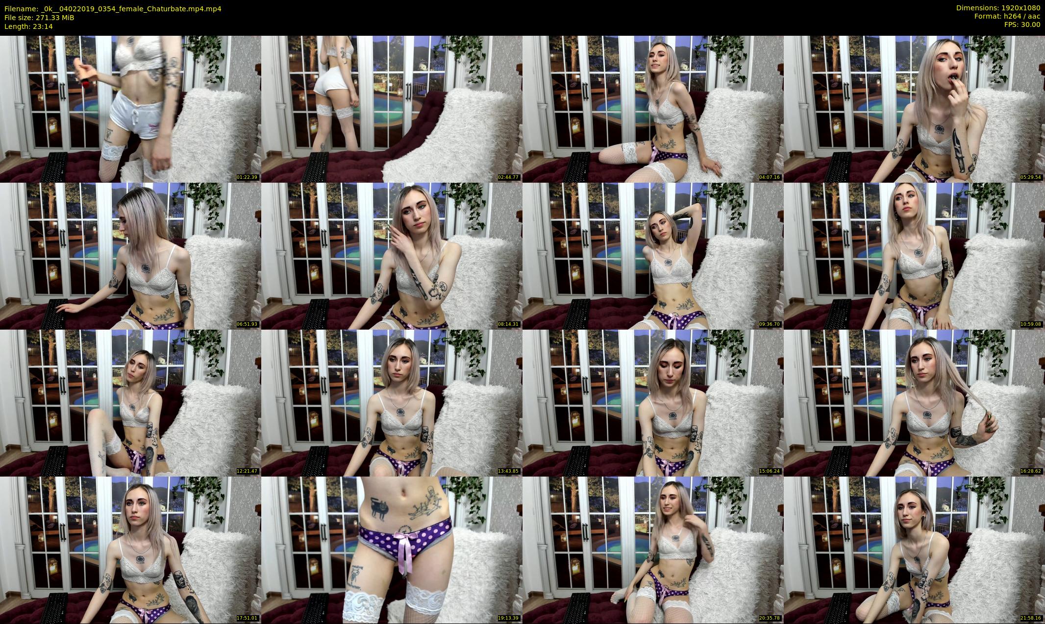 _0k_ — 24 minute Chaturbate female cam show recording, 1080p, Feb 4, 2019