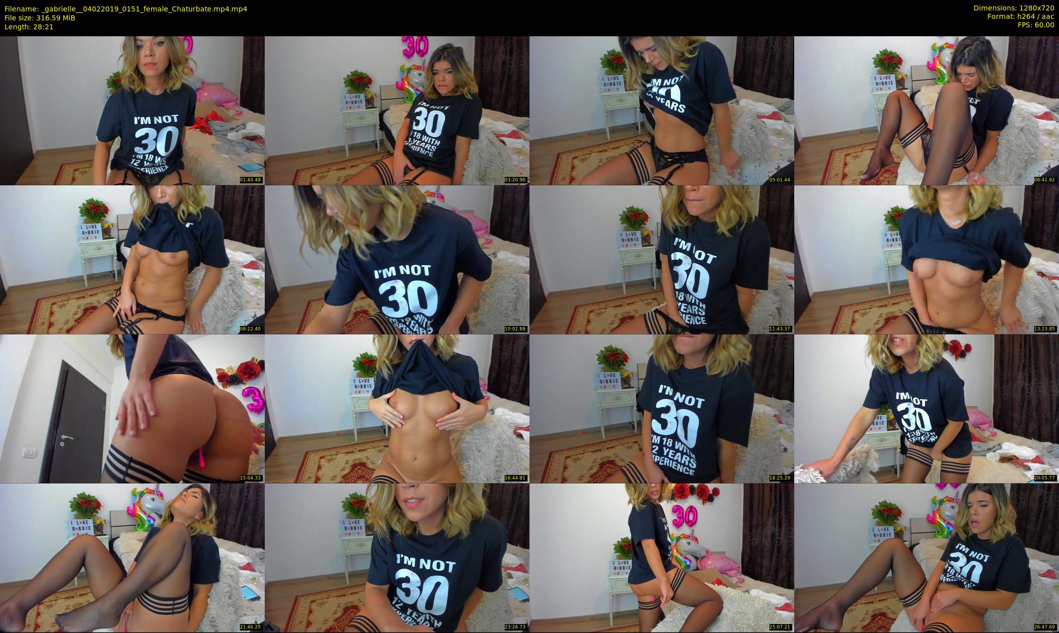 _gabrielle_ — 29 minute Chaturbate female cam show recording, 720p, Feb 4, 2019