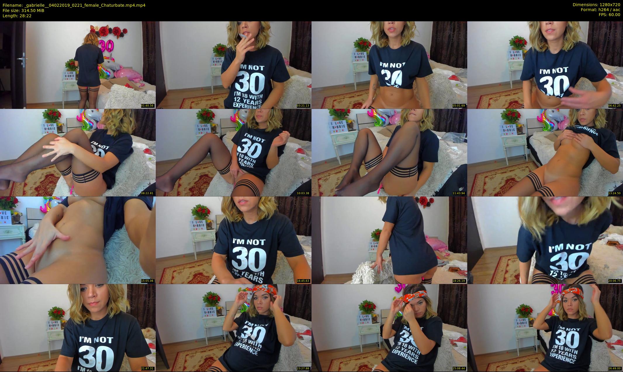 _gabrielle_ — 29 minute Chaturbate female cam show recording, 720p, Feb 4, 2019