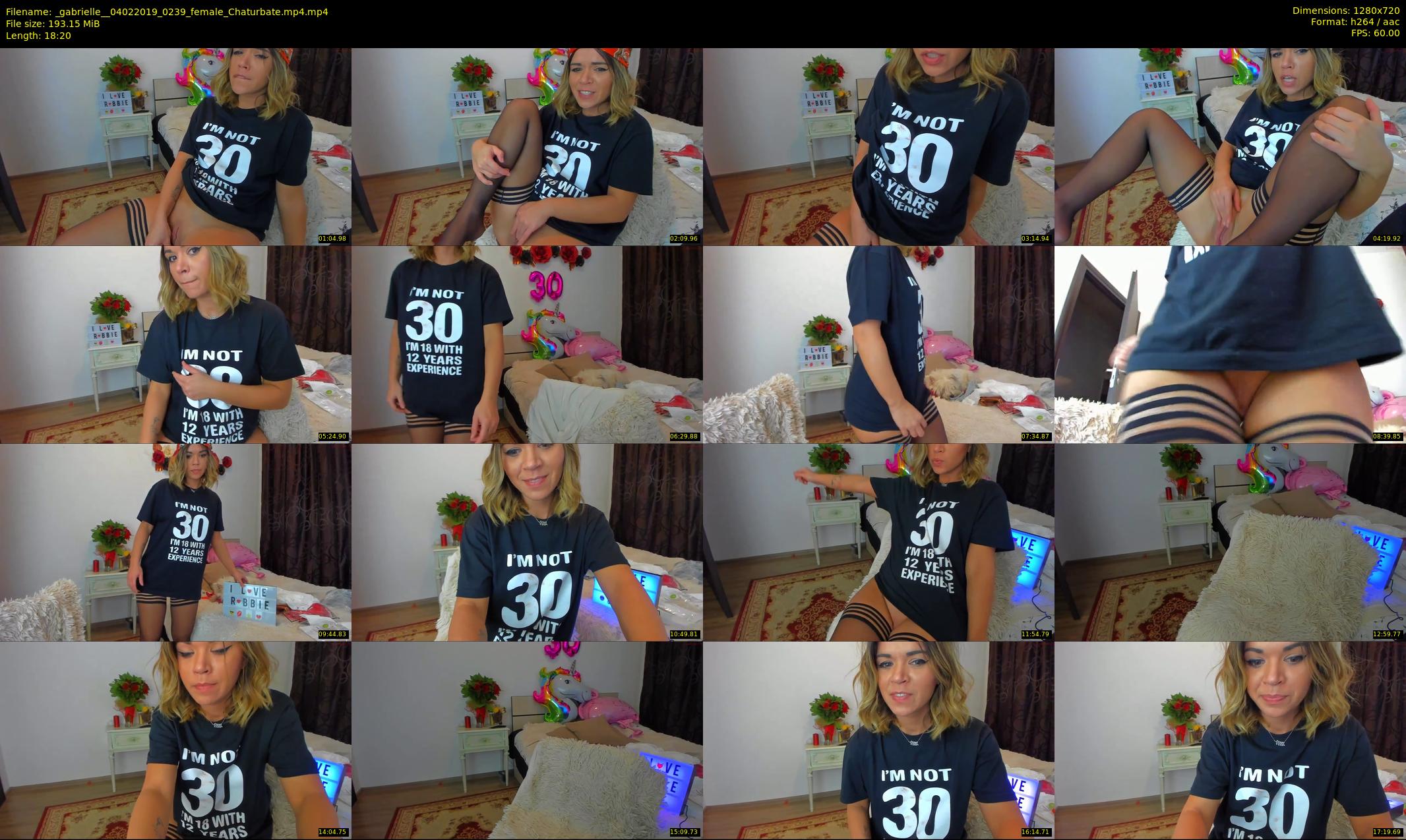 _gabrielle_ — 19 minute Chaturbate female cam show recording, 720p, Feb 4, 2019