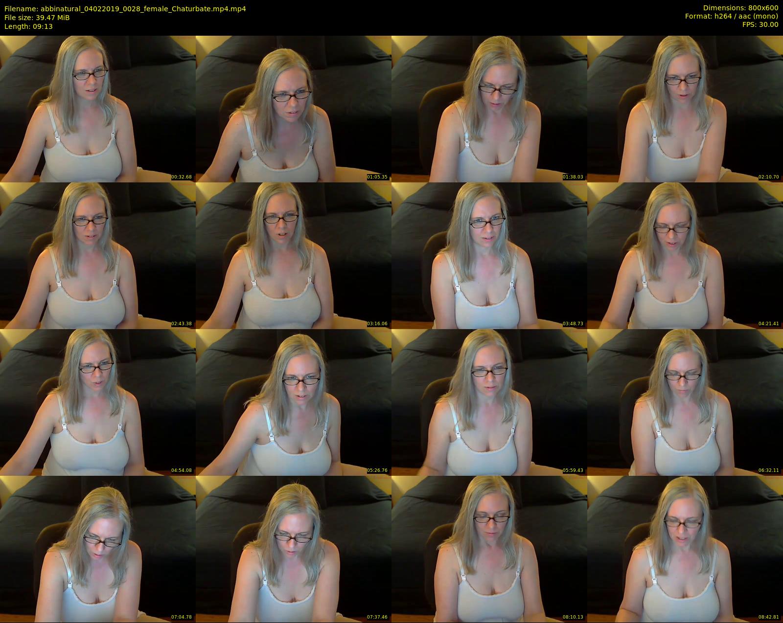 abbinatural — 10 minute Chaturbate female cam show recording, 480p, Feb 4, 2019