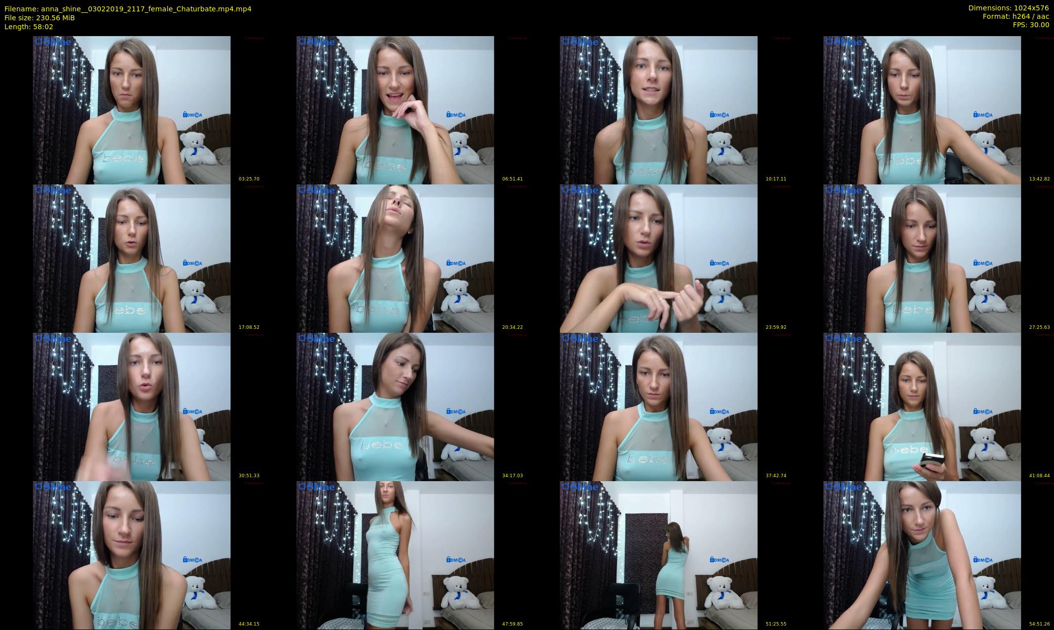 anna_shine_ — 59 minute Chaturbate female cam show recording, 480p, Feb 3, 2019