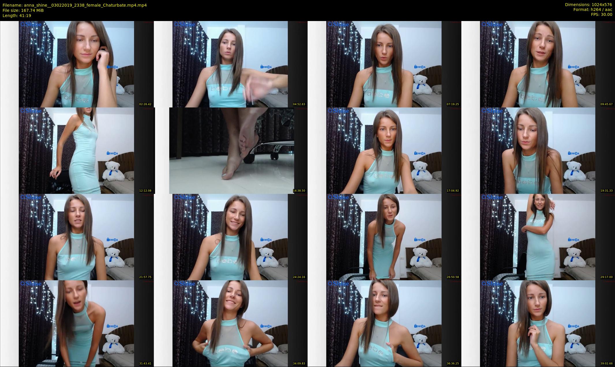 anna_shine_ — 42 minute Chaturbate female cam show recording, 480p, Feb 3, 2019