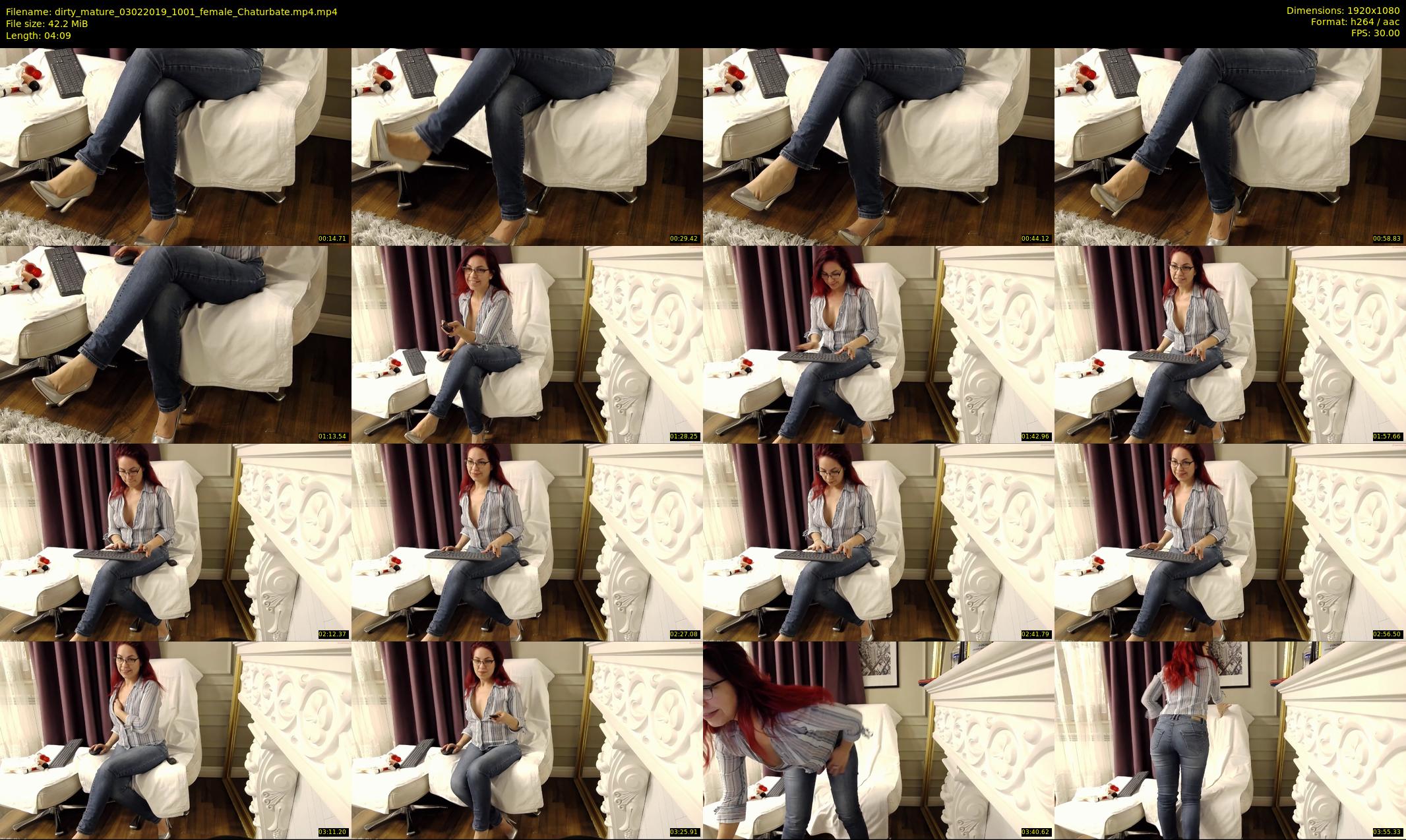 dirty_mature — 5 minute Chaturbate female cam show recording, 1080p, Feb 3, 2019