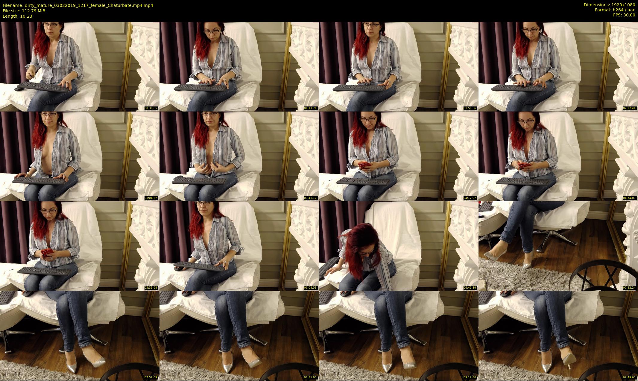 dirty_mature — 11 minute Chaturbate female cam show recording, 1080p, Feb 3, 2019