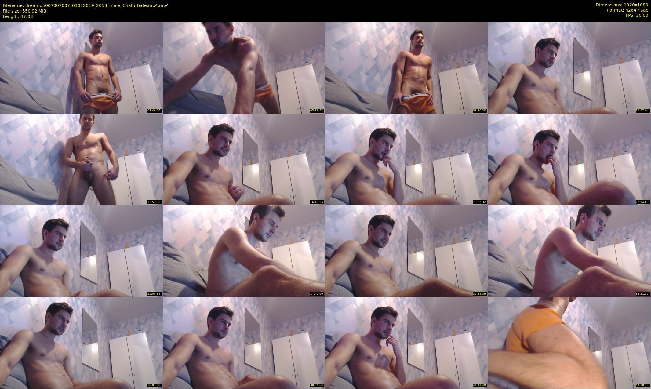 dreamon007007007 — 48 minute Chaturbate male cam show recording, 1080p, Feb 3, 2019