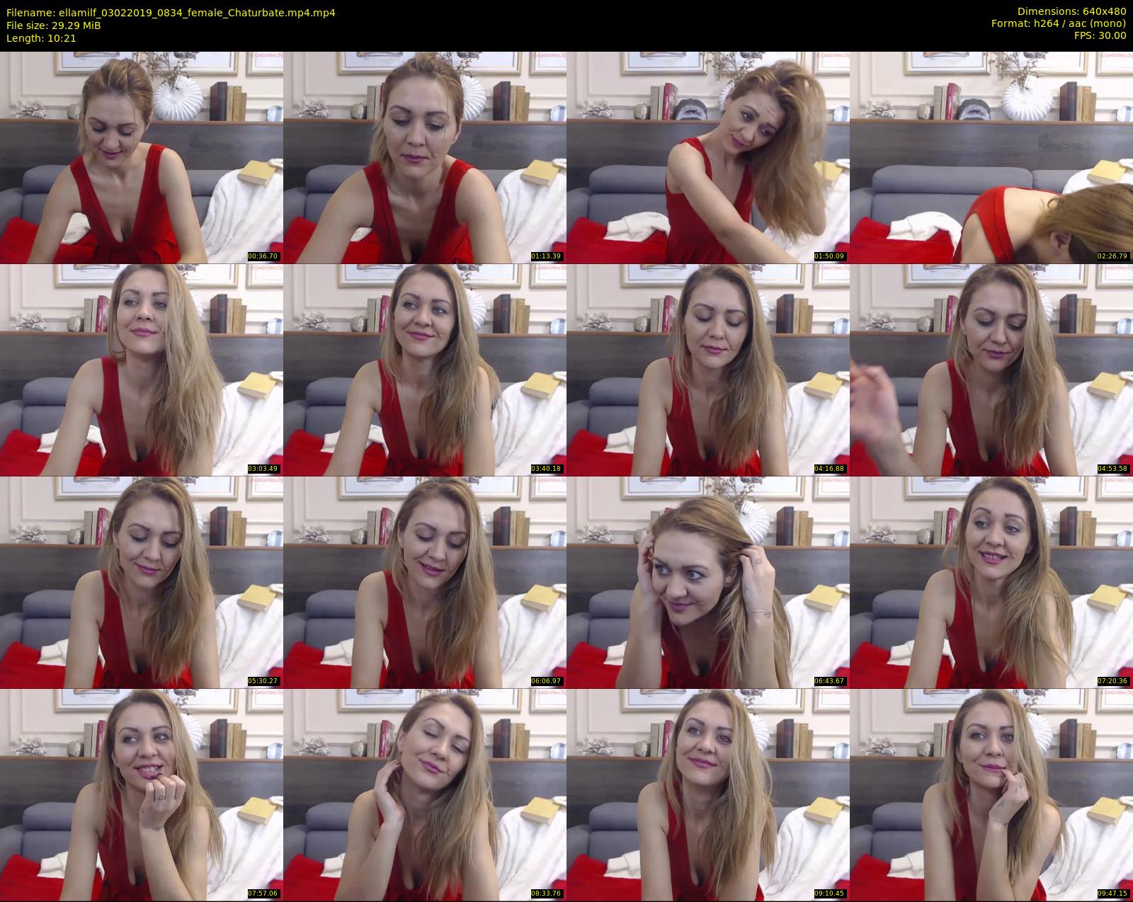 ellamilf — 11 minute Chaturbate female cam show recording, 480p, Feb 3, 2019