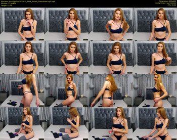 hornygirllx — 15 minute Chaturbate female cam show recording, 480p, Feb 3, 2019