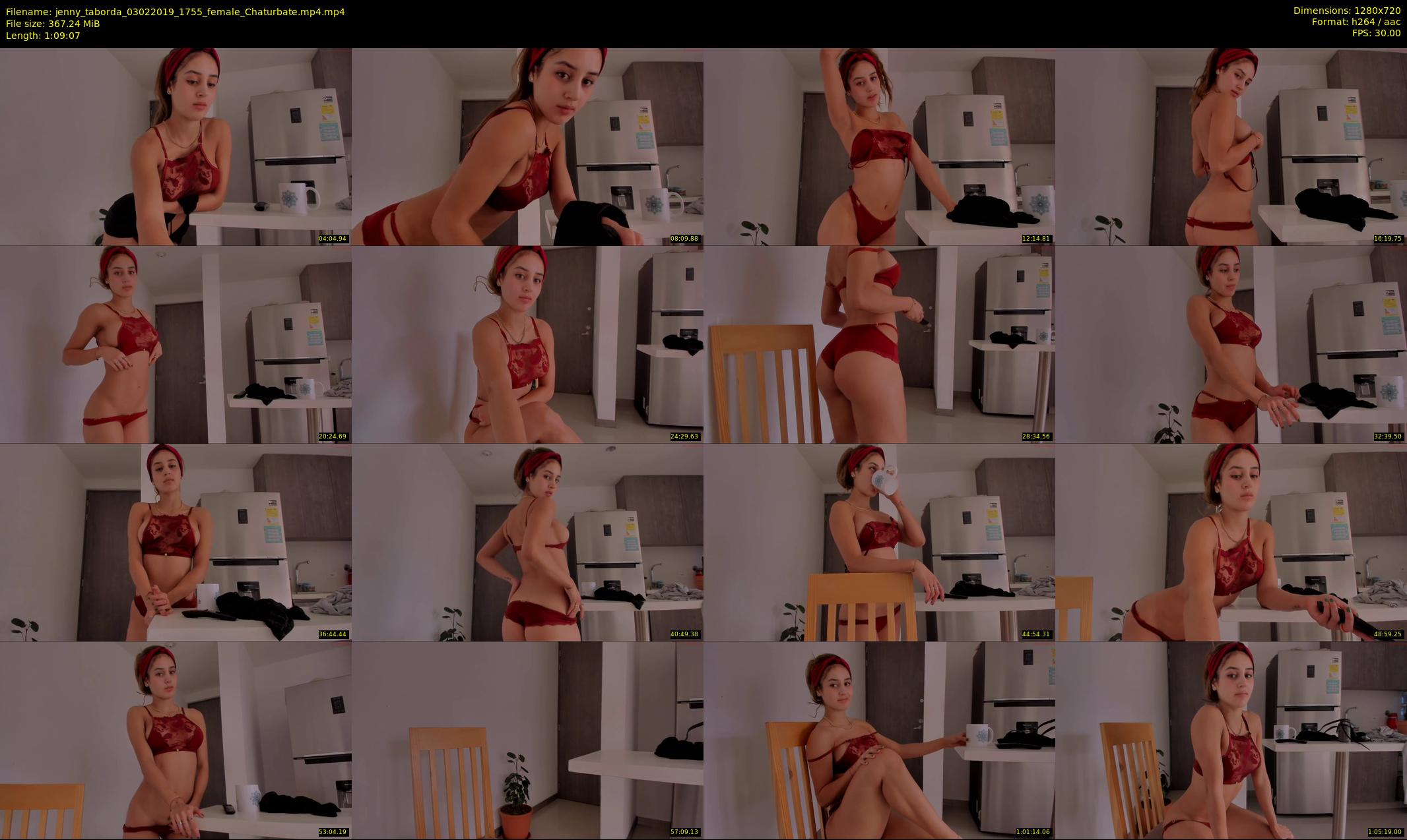 jenny_taborda — 70 minute Chaturbate female cam show recording, 720p, Feb 3, 2019