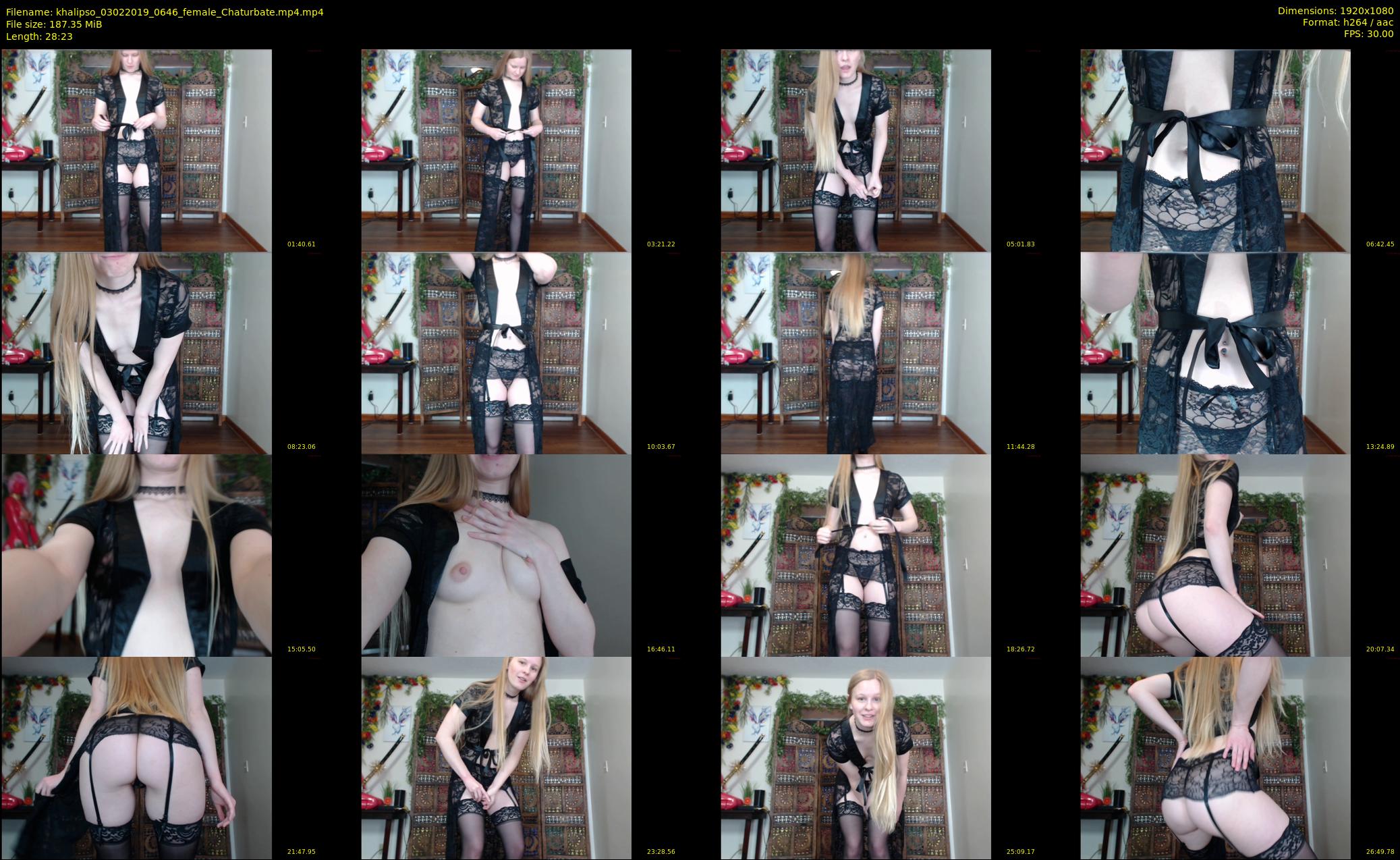 khalipso — 29 minute Chaturbate female cam show recording, 1080p, Feb 3, 2019