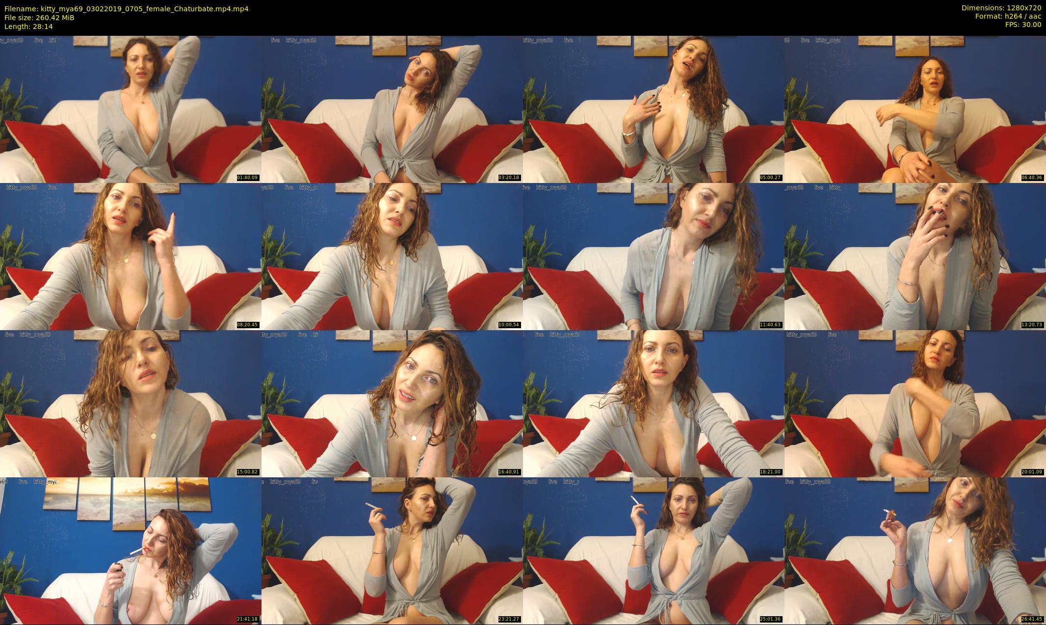 kitty_mya69 — 29 minute Chaturbate female cam show recording, 720p, Feb 3, 2019