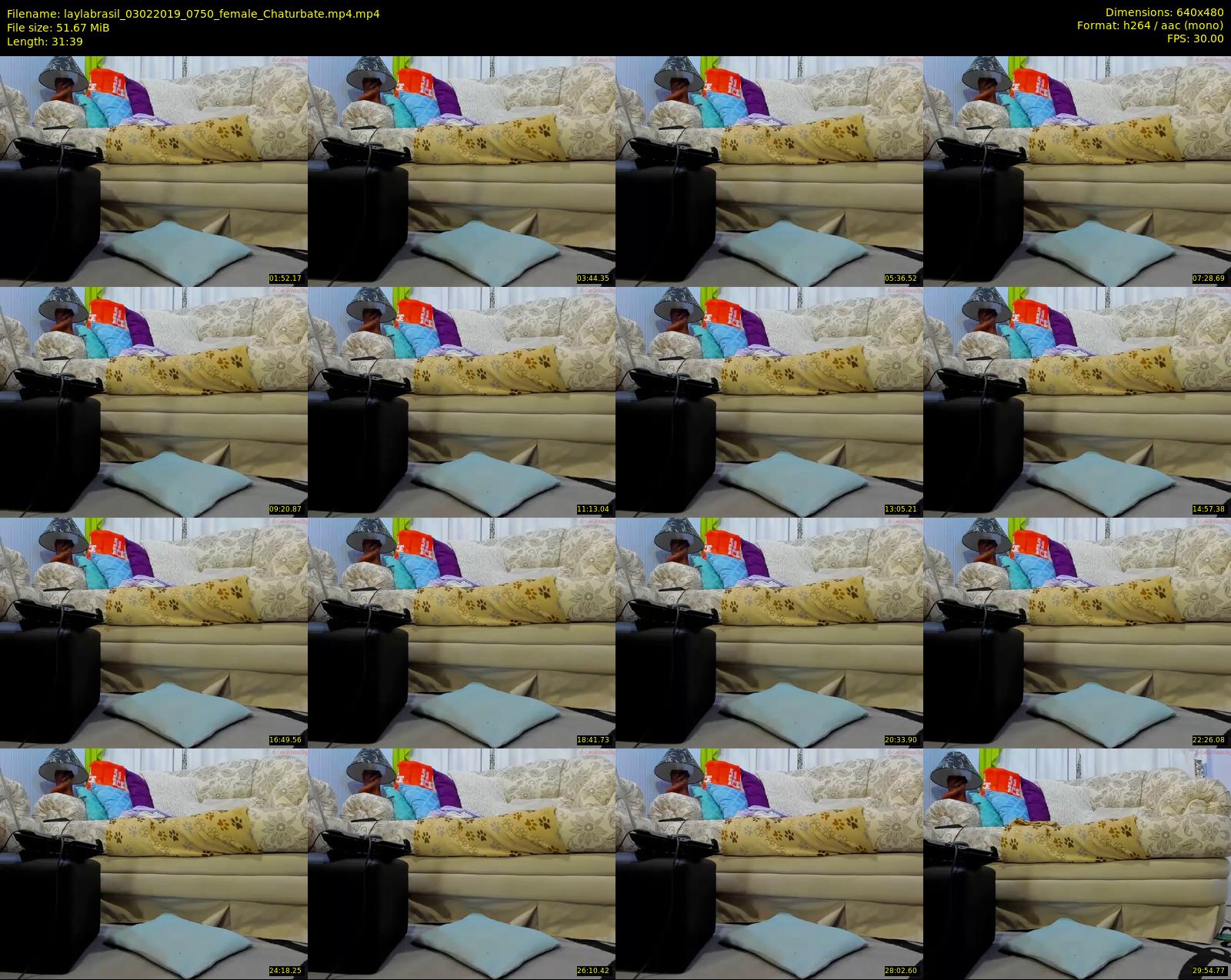 laylabrasil — 32 minute Chaturbate female cam show recording, 480p, Feb 3, 2019