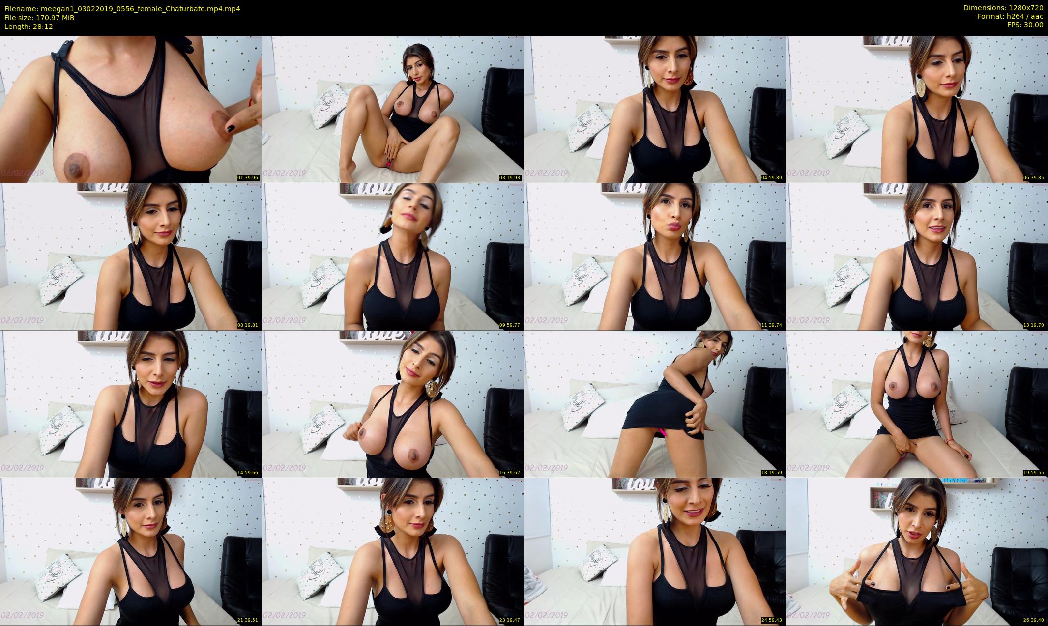 meegan1 — 29 minute Chaturbate female cam show recording, 720p, Feb 3, 2019