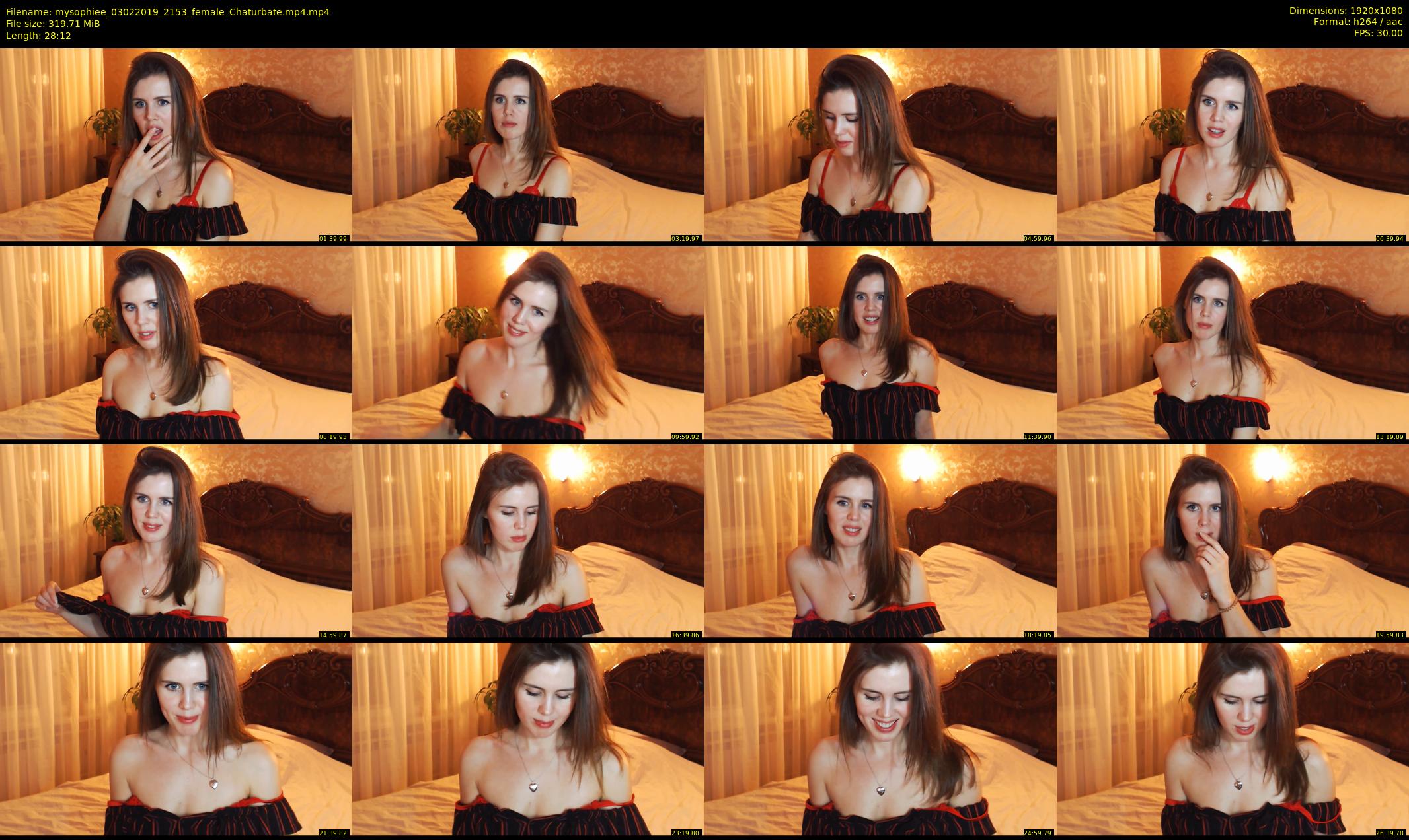 mysophiee — 29 minute Chaturbate female cam show recording, 1080p, Feb 3, 2019