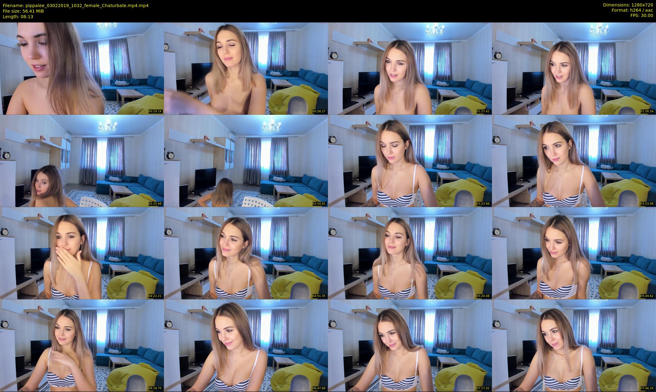 pippalee — 9 minute Chaturbate female cam show recording, 720p, Feb 3, 2019