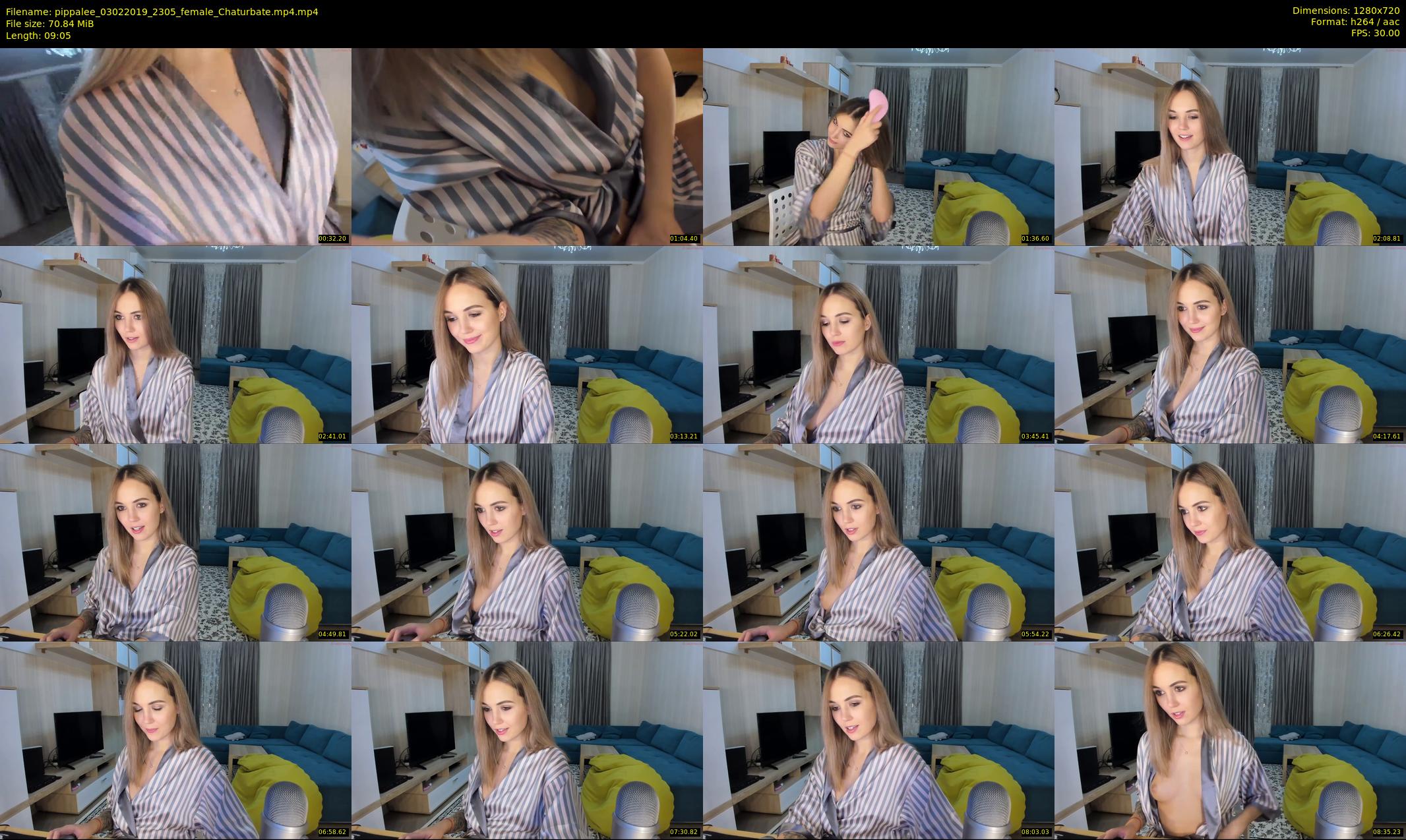 pippalee — 10 minute Chaturbate female cam show recording, 720p, Feb 3, 2019
