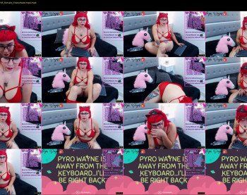 pyrowayne — 25 minute Chaturbate female cam show recording, 720p, Feb 3, 2019