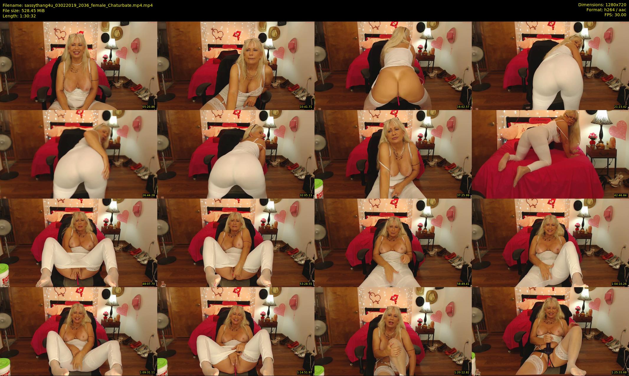 sassythang4u — 91 minute Chaturbate female cam show recording, 720p, Feb 3, 2019