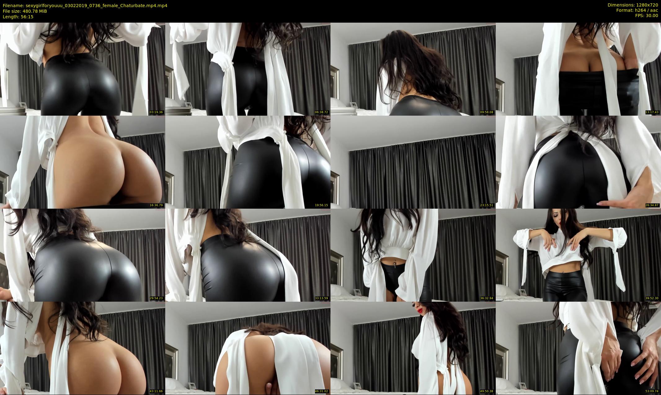 sexygirlforyouuu — 57 minute Chaturbate female cam show recording, 720p, Feb 3, 2019