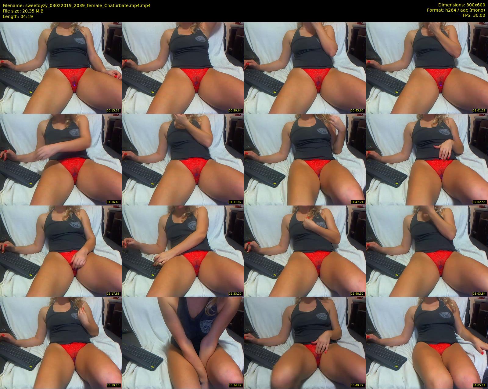 sweetdyzy — 5 minute Chaturbate female cam show recording, 480p, Feb 3, 2019
