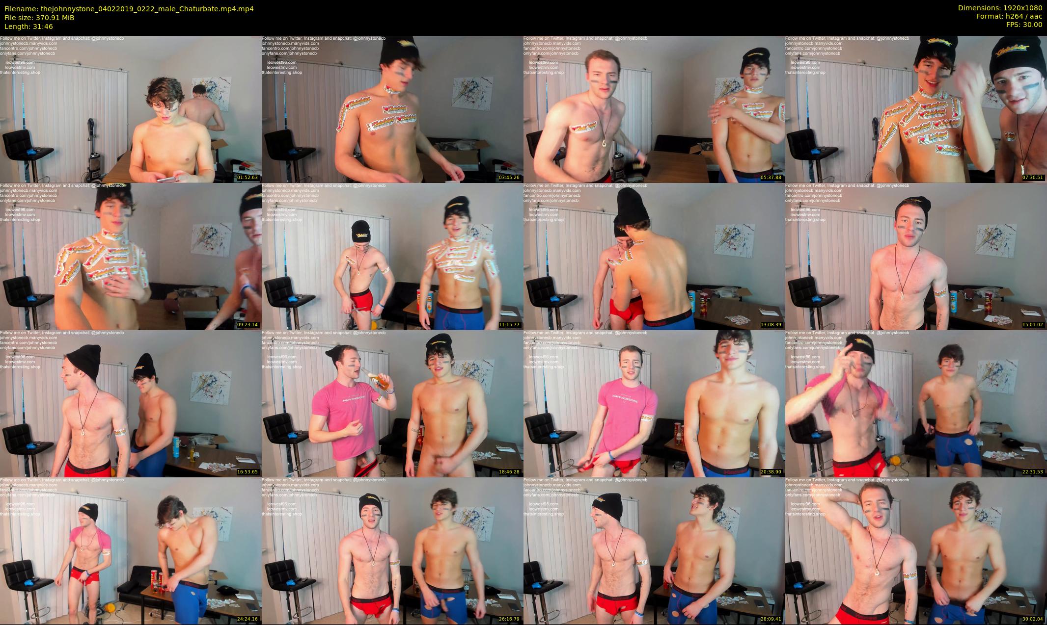 thejohnnystone — 32 minute Chaturbate male cam show recording, 1080p, Feb 4, 2019
