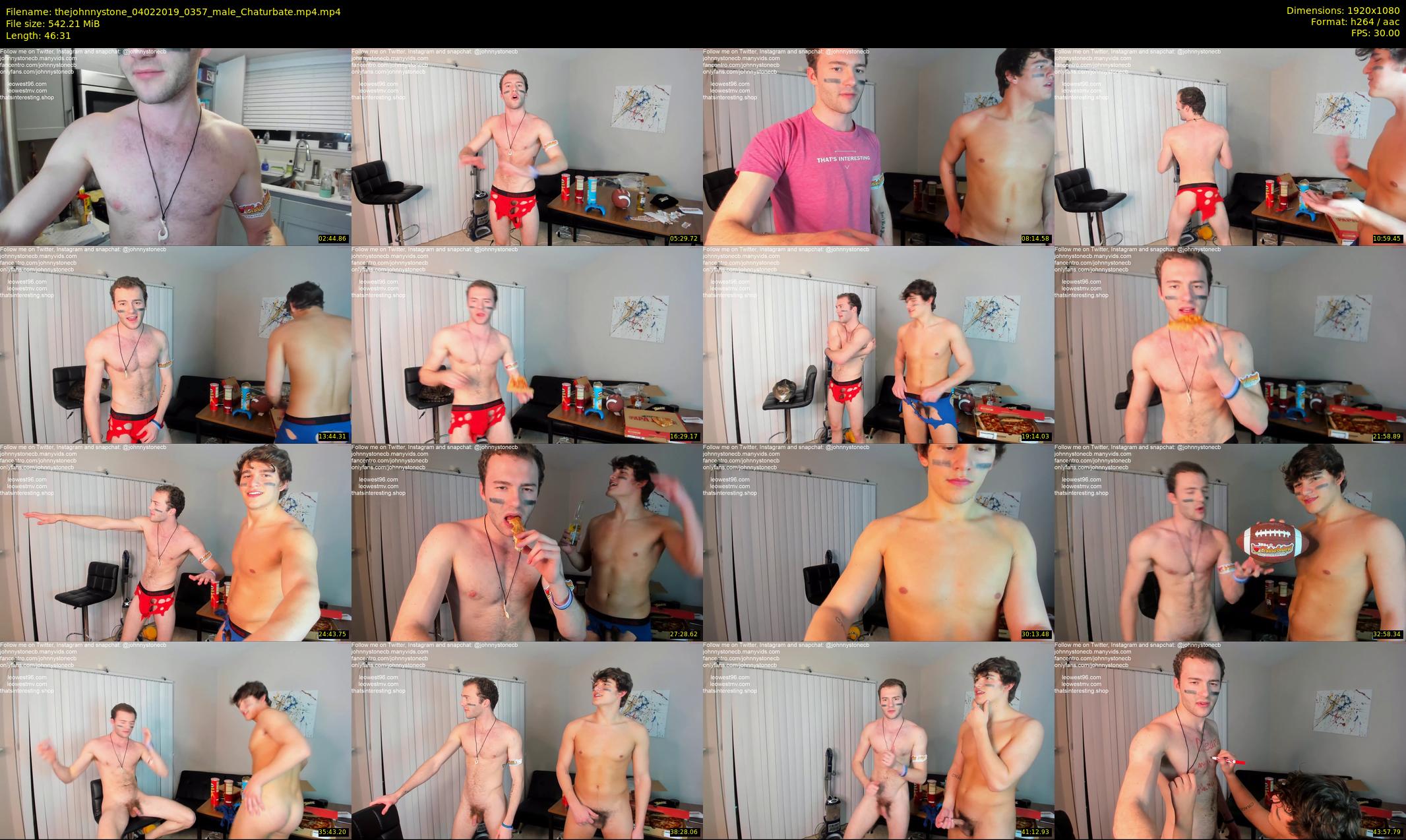 thejohnnystone — 47 minute Chaturbate male cam show recording, 1080p, Feb 4, 2019