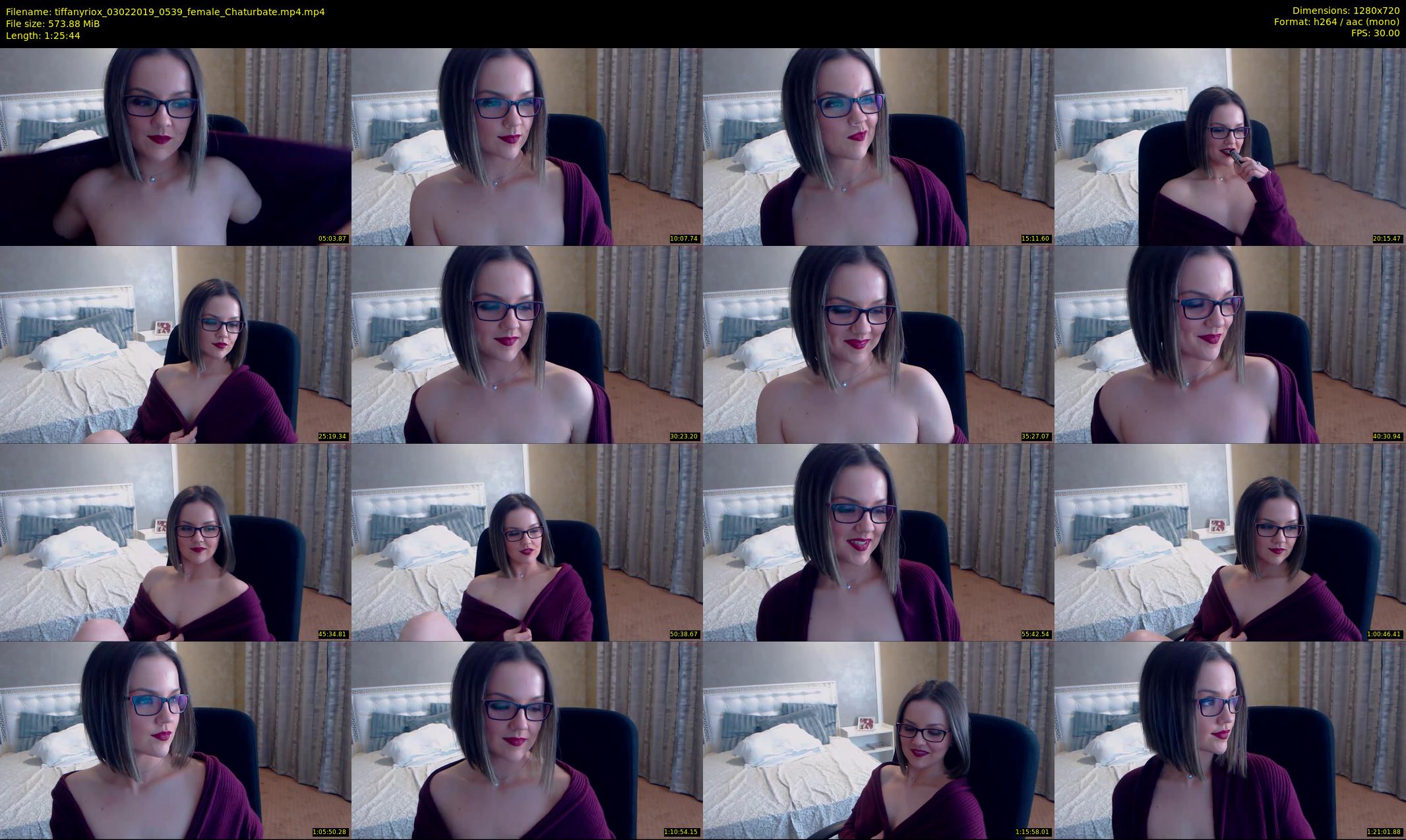 tiffanyriox — 86 minute Chaturbate female cam show recording, 720p, Feb 3, 2019