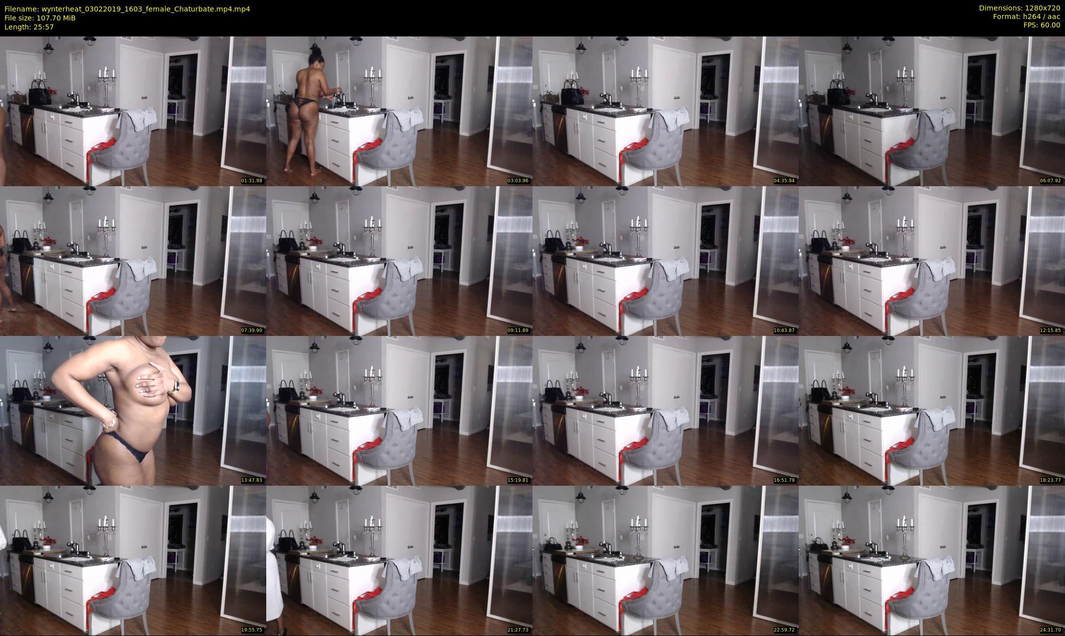 wynterheat — 26 minute Chaturbate female cam show recording, 720p, Feb 3, 2019