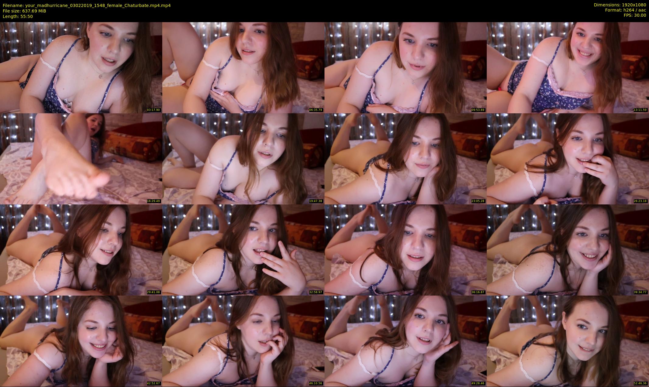 your_madhurricane — 56 minute Chaturbate female cam show recording, 1080p, Feb 3, 2019
