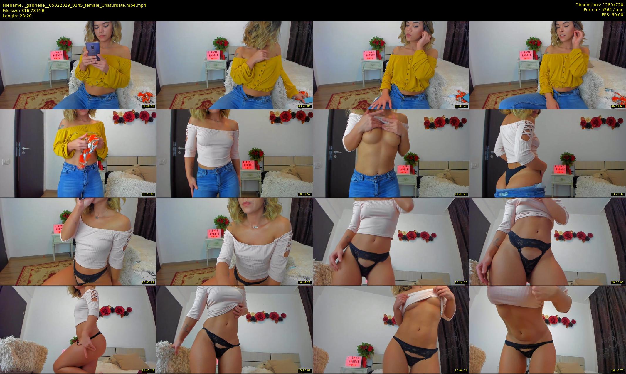 _gabrielle_ — 29 minute Chaturbate female cam show recording, 720p, Feb 5, 2019