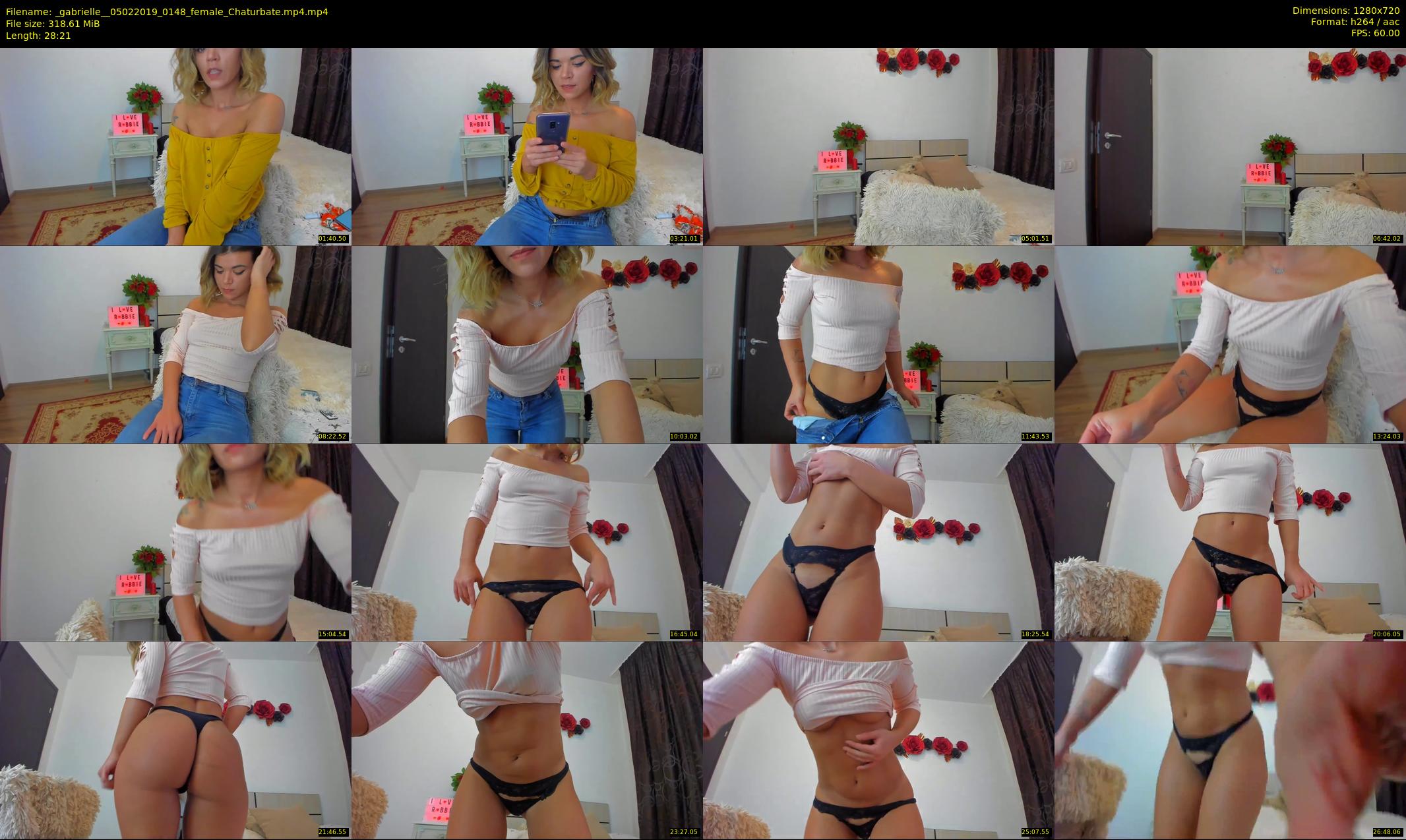 _gabrielle_ — 29 minute Chaturbate female cam show recording, 720p, Feb 5, 2019