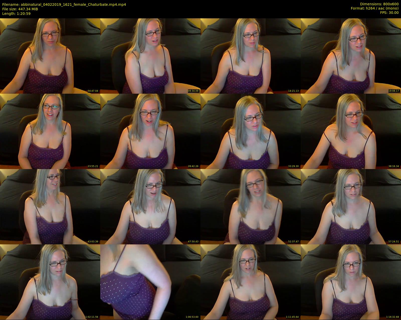 abbinatural — 81 minute Chaturbate female cam show recording, 480p, Feb 4, 2019