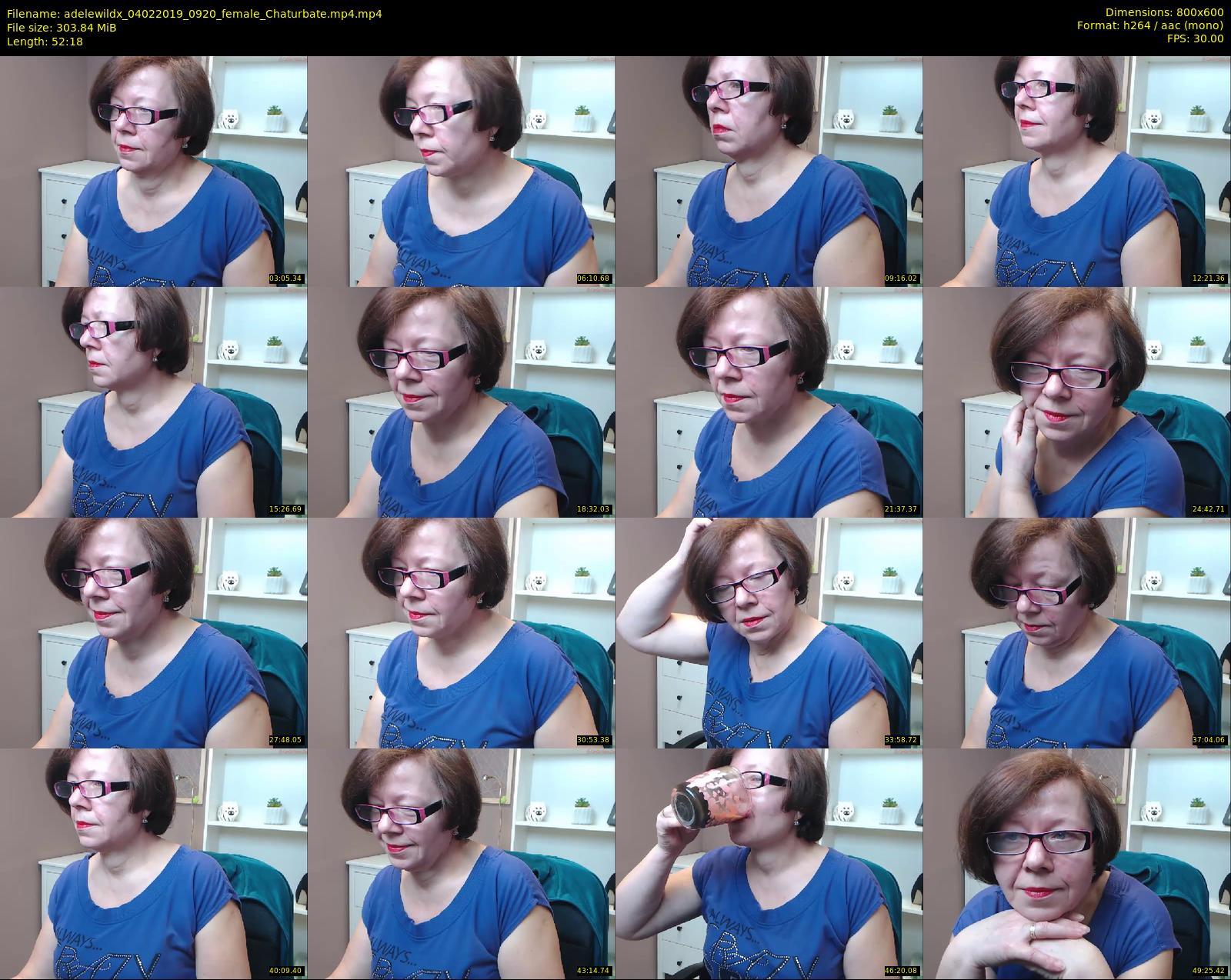 adelewildx — 53 minute Chaturbate female cam show recording, 480p, Feb 4, 2019