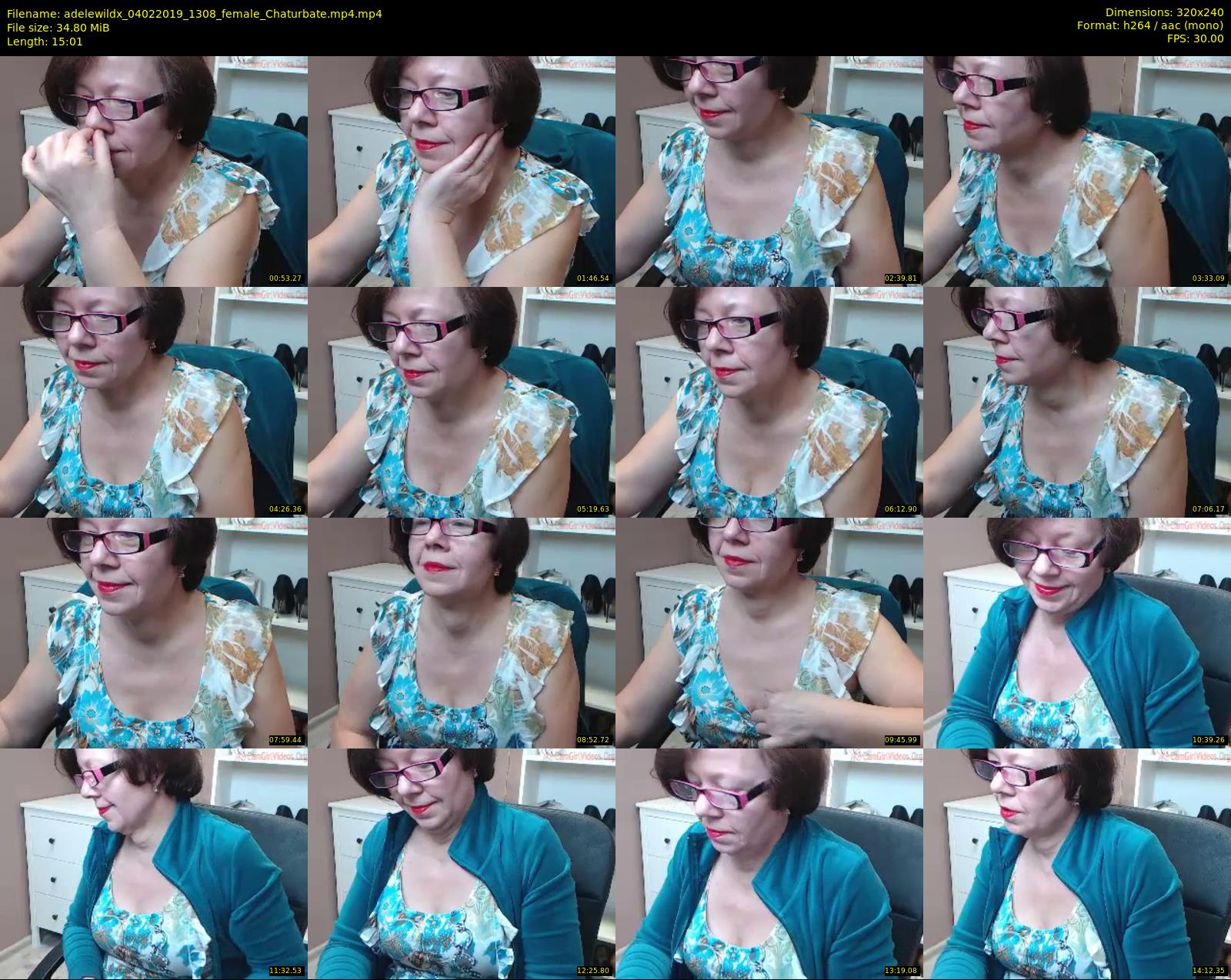 adelewildx — 16 minute Chaturbate female cam show recording, SD, Feb 4, 2019