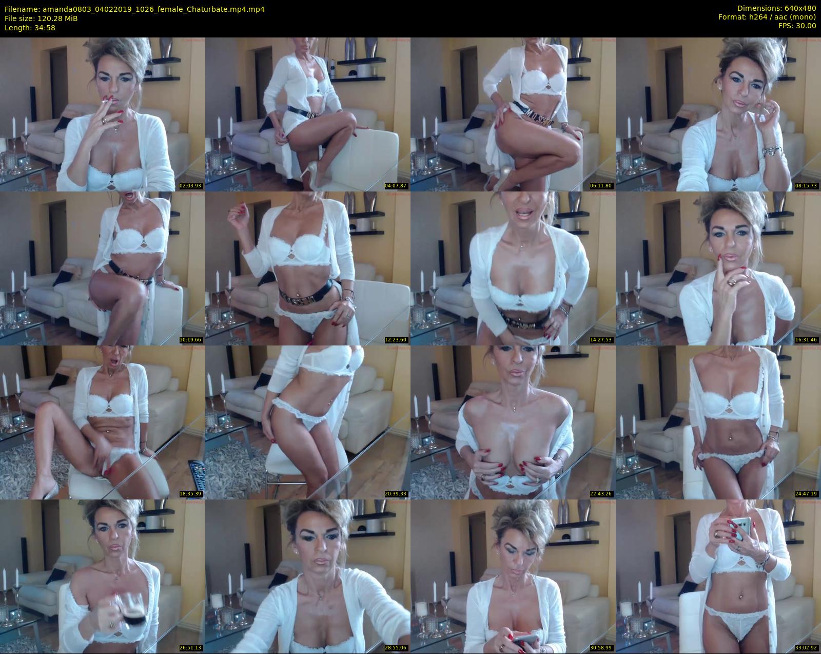 amanda0803 — 35 minute Chaturbate female cam show recording, 480p, Feb 4, 2019
