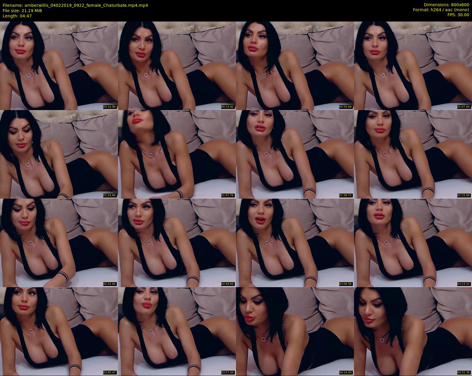 amberwillis — 5 minute Chaturbate female cam show recording, 480p, Feb 4, 2019