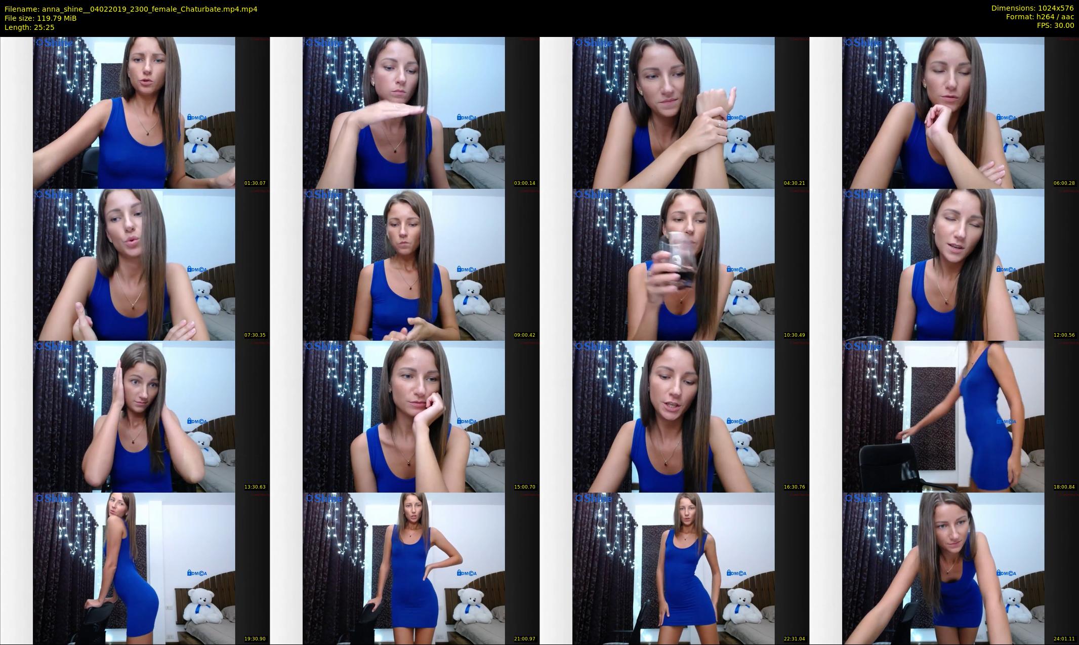 anna_shine_ — 26 minute Chaturbate female cam show recording, 480p, Feb 4, 2019