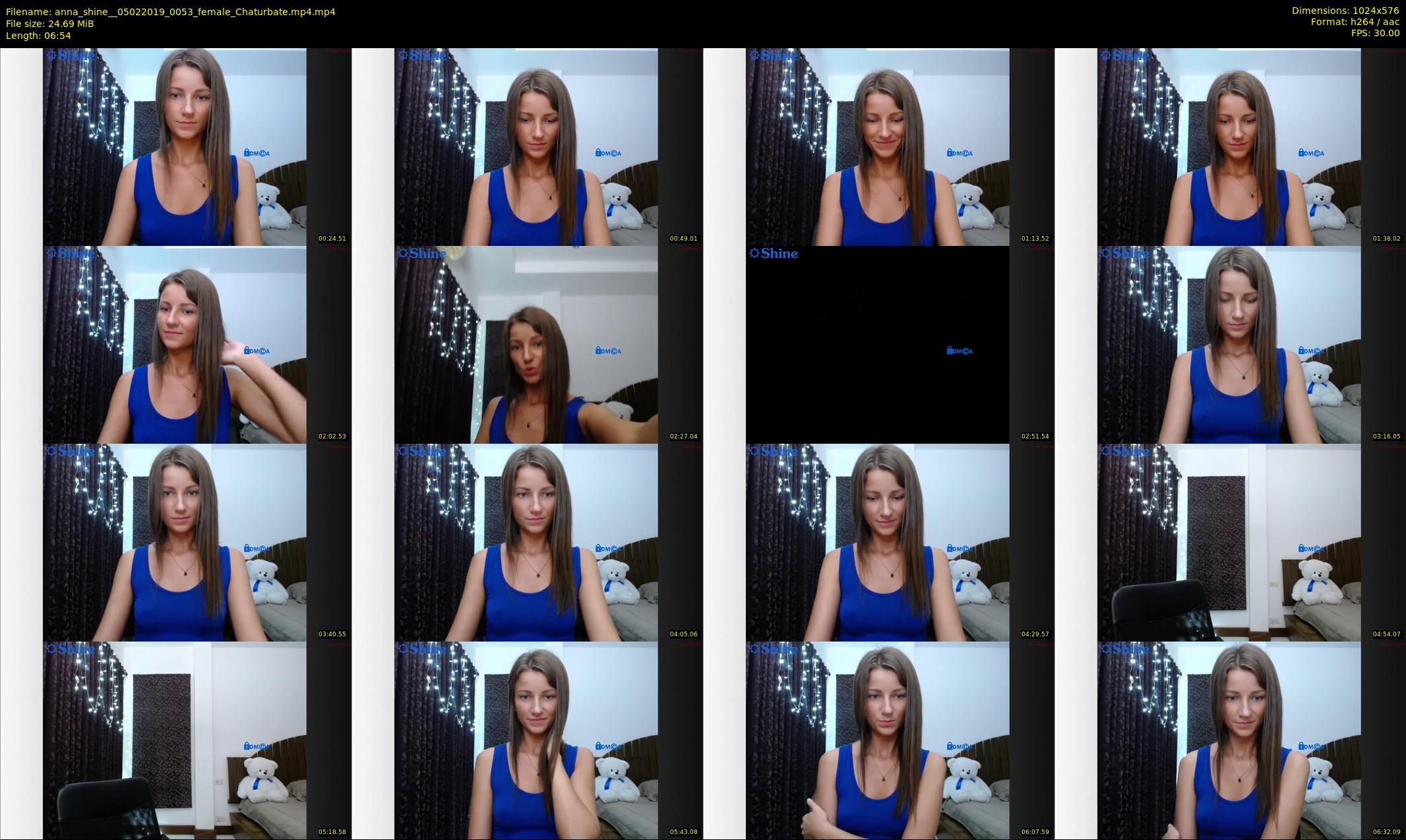 anna_shine_ — 7 minute Chaturbate female cam show recording, 480p, Feb 5, 2019