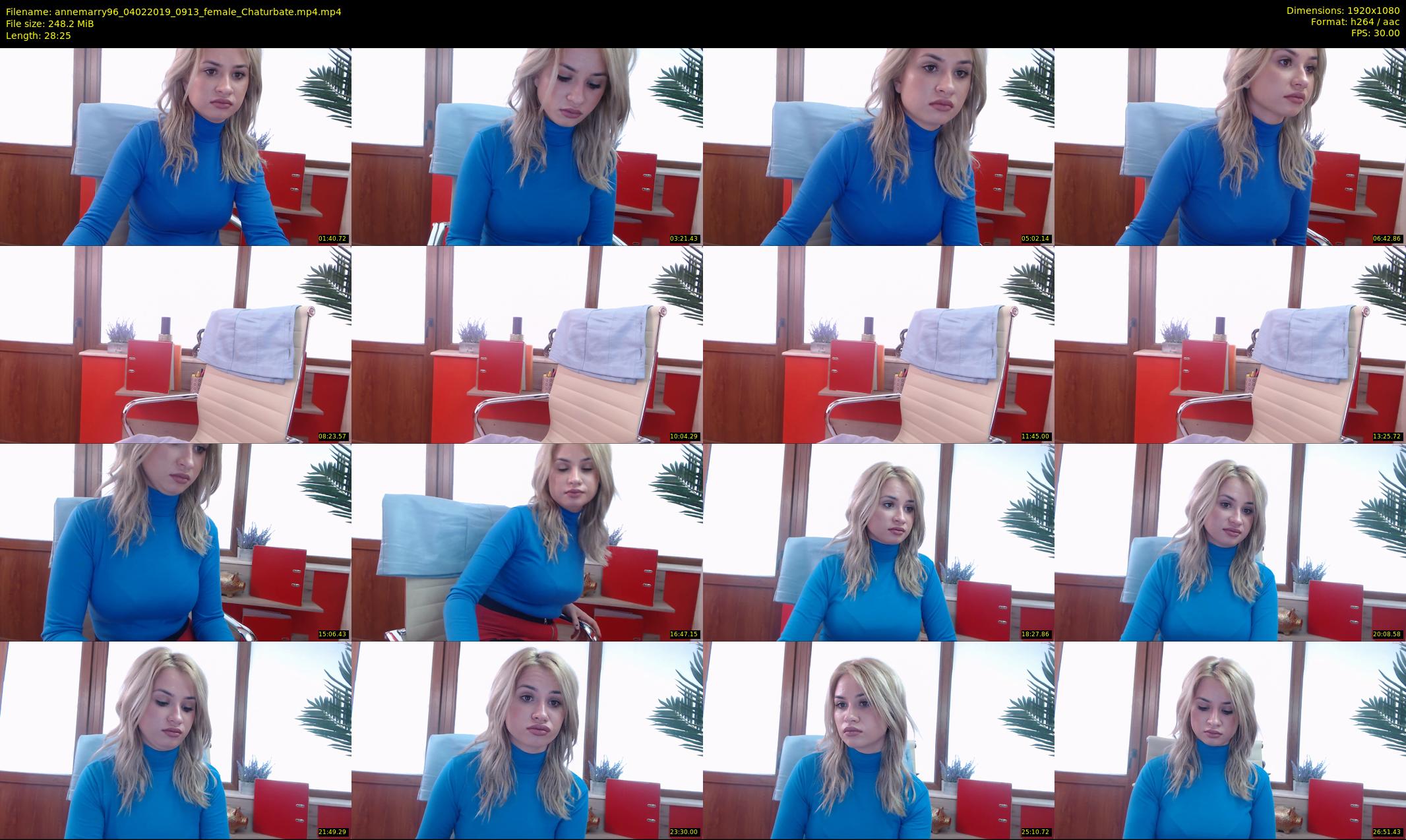 annemarry96 — 29 minute Chaturbate female cam show recording, 1080p, Feb 4, 2019