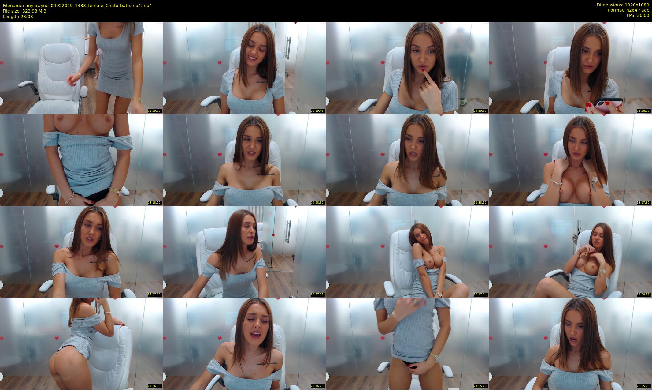 anyarayne — 29 minute Chaturbate female cam show recording, 1080p, Feb 4, 2019