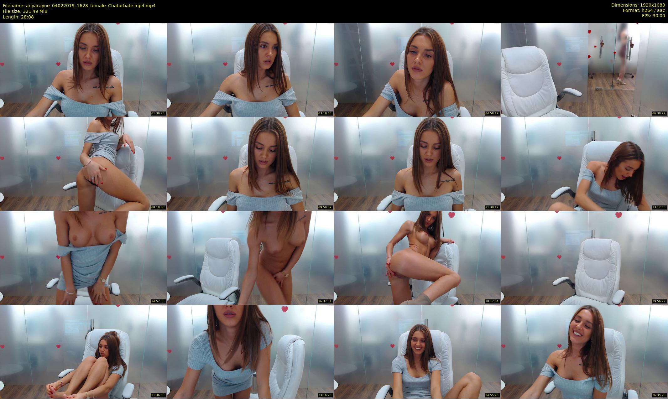 anyarayne — 29 minute Chaturbate female cam show recording, 1080p, Feb 4, 2019