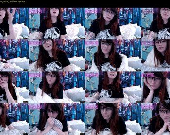 blueasfuck — 56 minute Chaturbate female cam show recording, 1080p, Feb 5, 2019