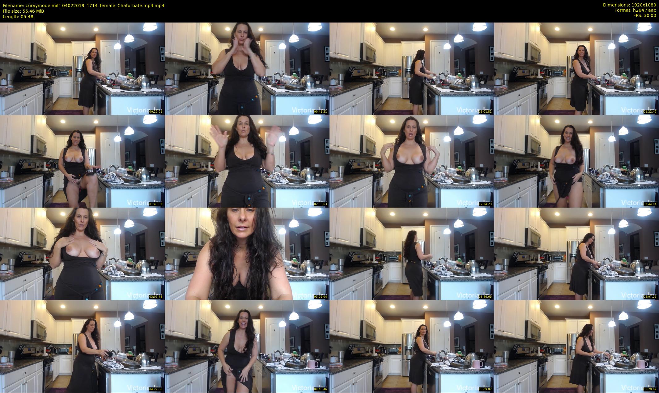 curvymodelmilf — 6 minute Chaturbate female cam show recording, 1080p, Feb 4, 2019
