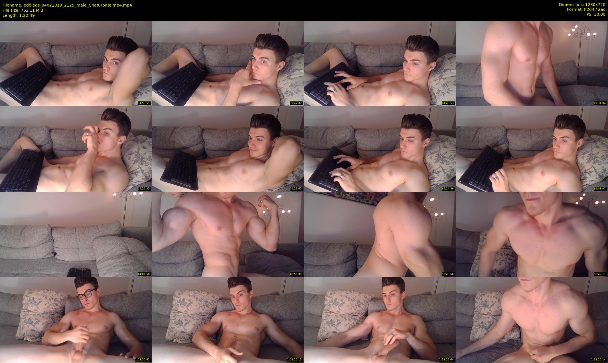 eddieds — 83 minute Chaturbate male cam show recording, 720p, Feb 4, 2019